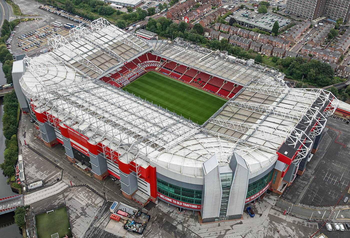 Old Trafford stadium exterior