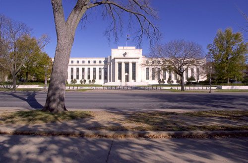 The Federal Reserve Eccles Building in Washington
