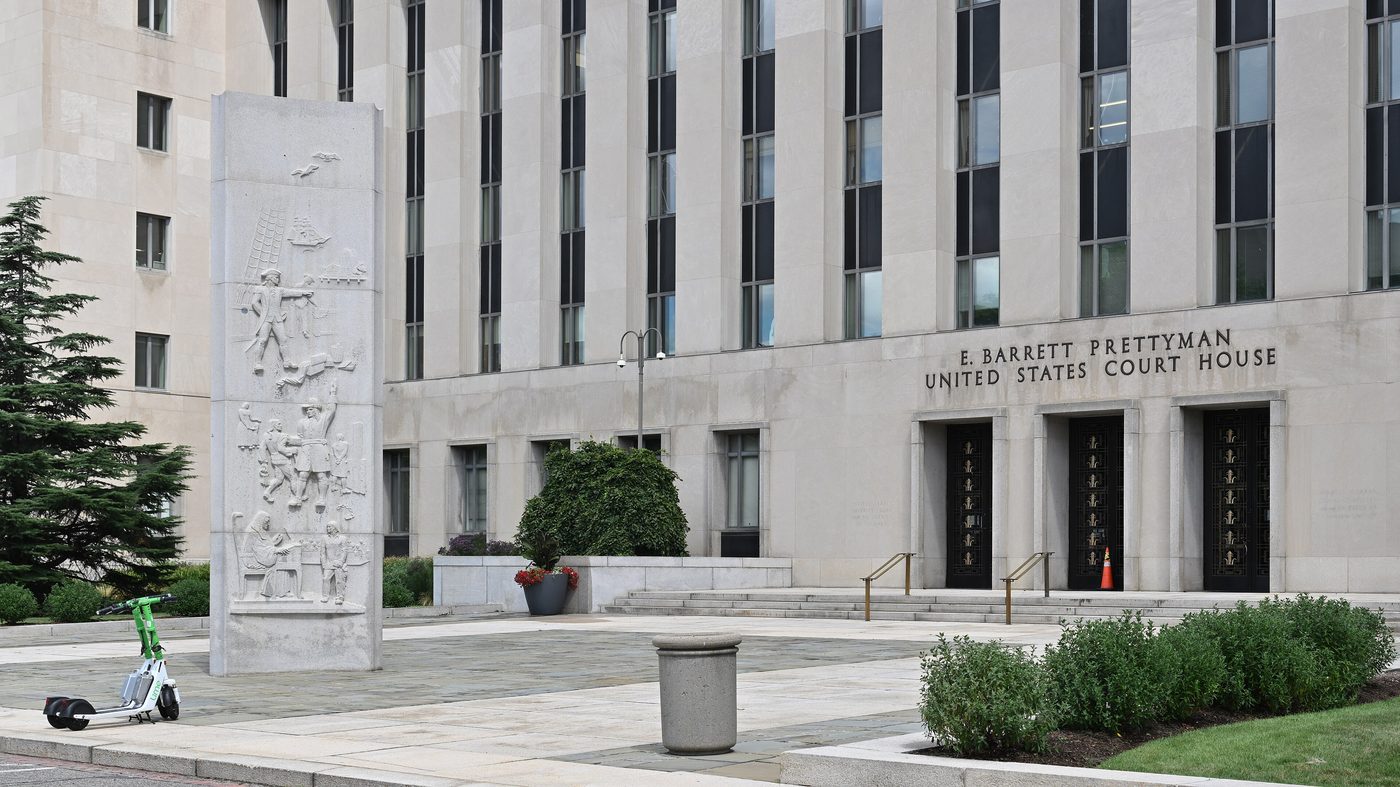 Illustrative photo of the E. Barrett Prettyman US Courthouse in Washington