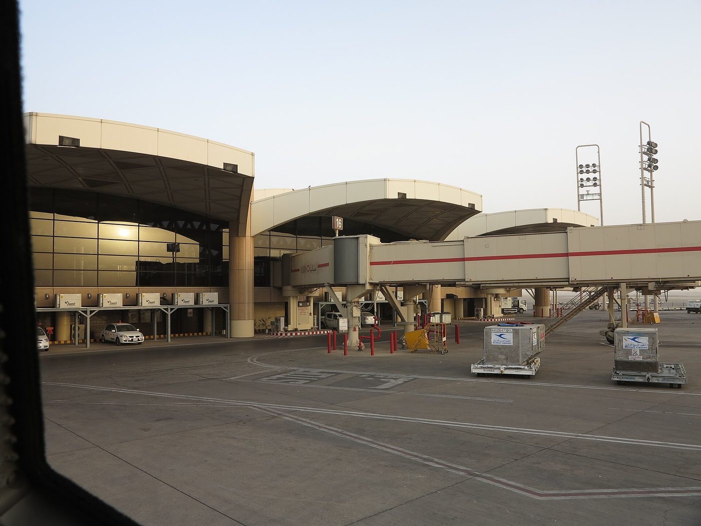 King Khalid International Airport terminal exterior in Riyadh