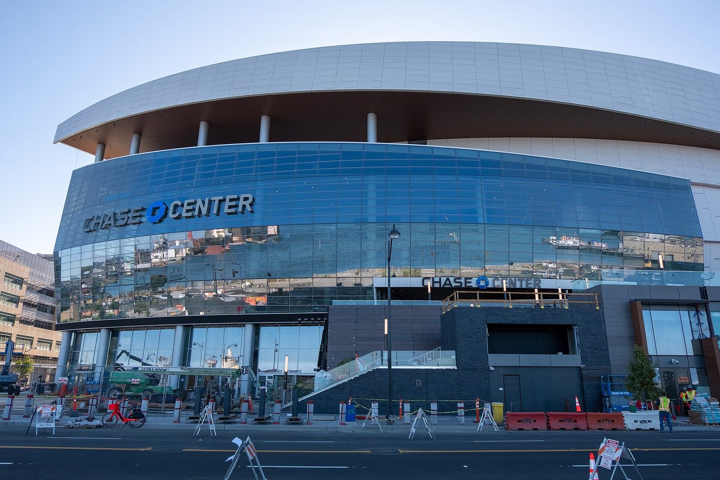 Chase Center arena exterior