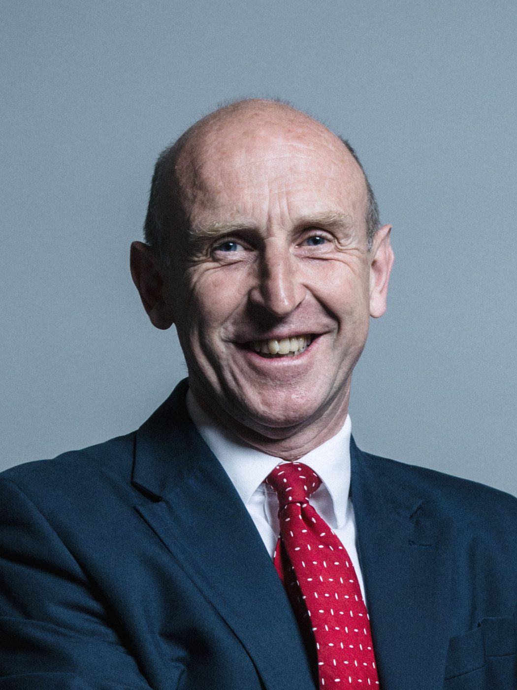 Portrait of UK politician John Healey