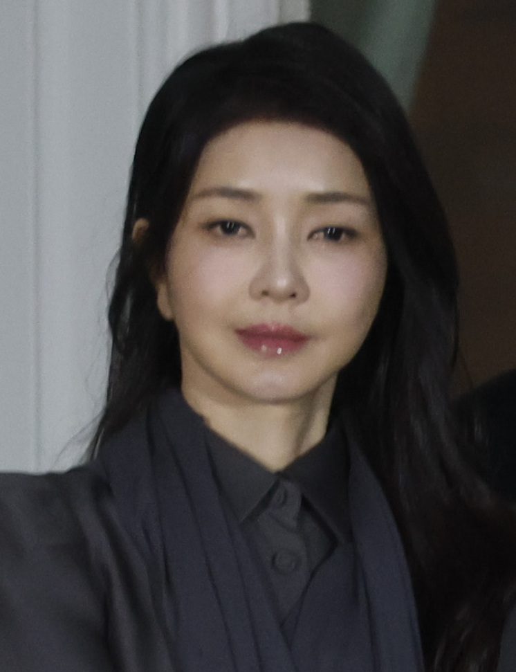Former South Korean first lady Kim Keon-hee