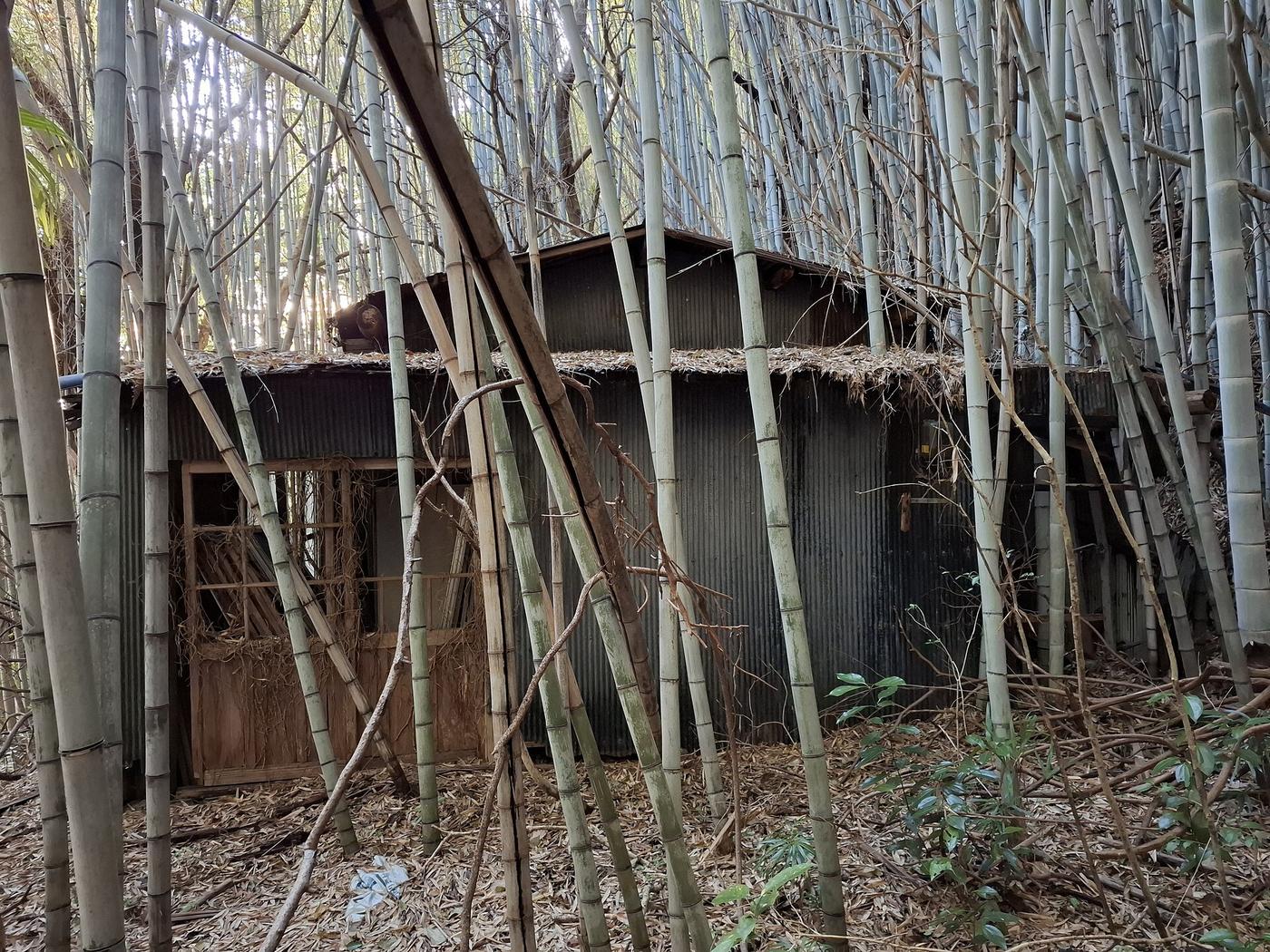 An empty house in Yanai, Japan