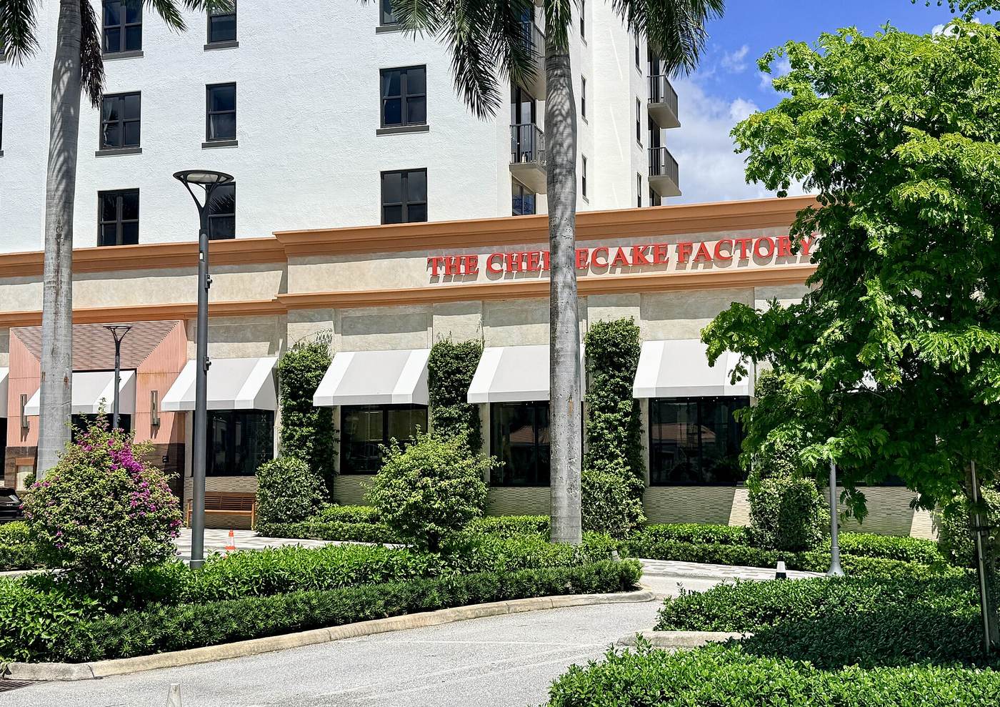 A Cheesecake Factory restaurant in West Palm Beach, Florida