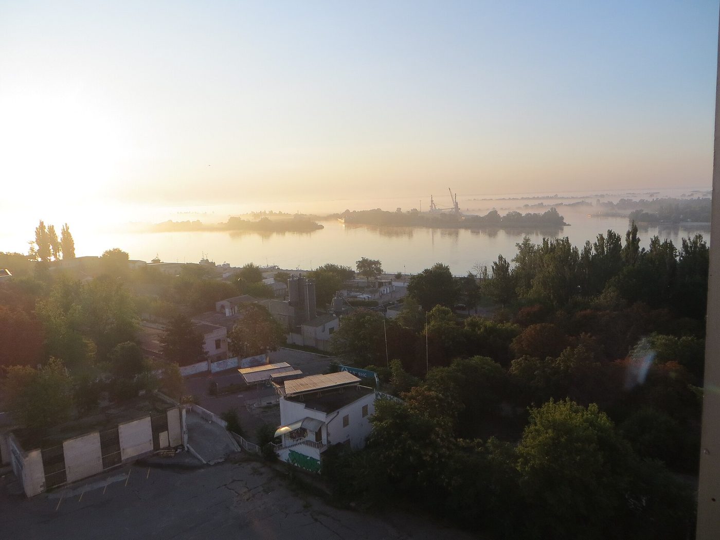 Dnipro River near Kherson