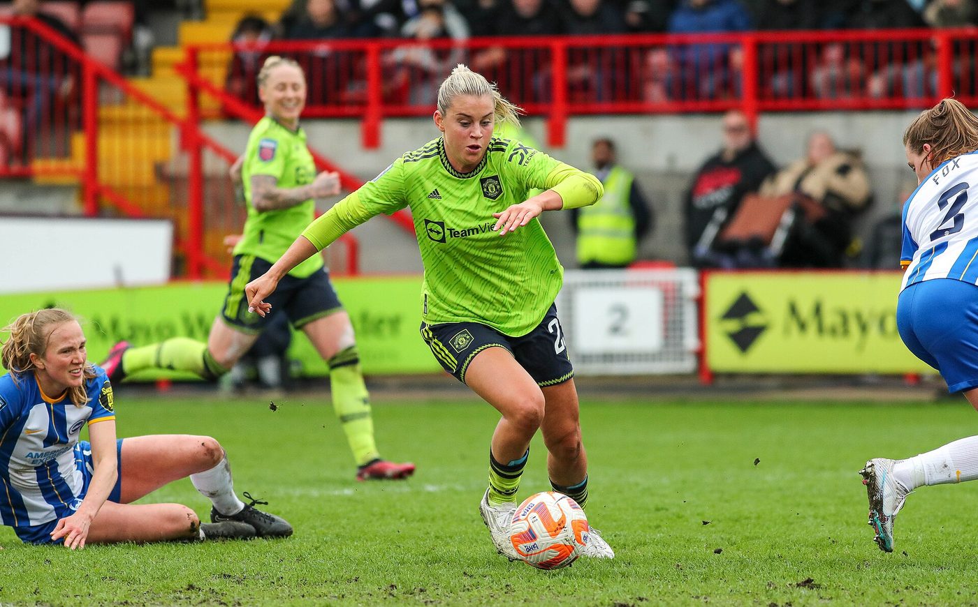 Alessia Russo during a match