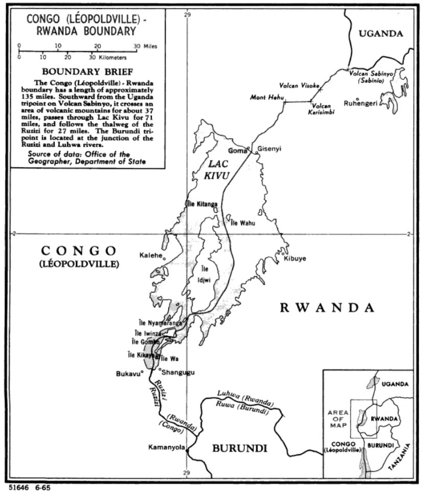 State Department map of the border between Congo and Rwanda