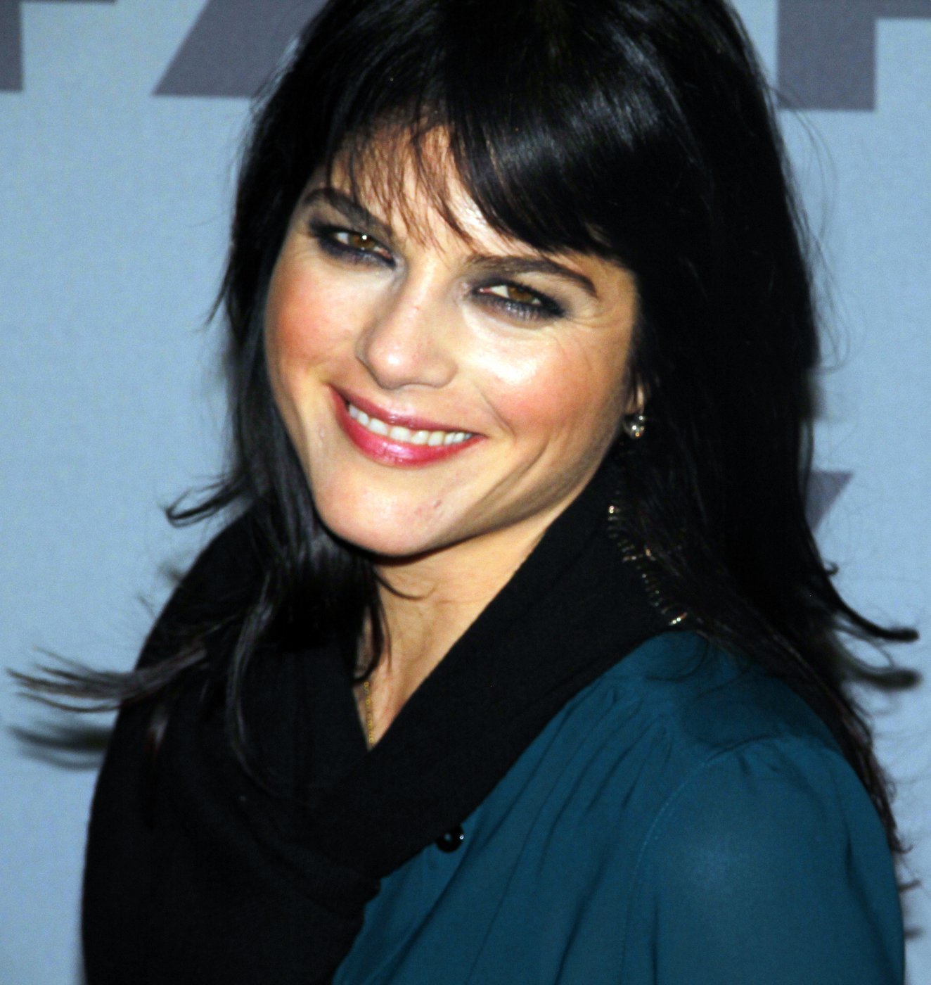 Actor Selma Blair smiles at an event